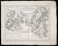 Carte Generale des Découvertes de l'Amiral de Fonte et autres Navigateurs Espagnols, Anglois et Russes pour la recherche du Passage a la Mer du Sud. Par M. De l'Isle de l'Acedemie royale des Sciences &c. Publiee a Paris en Septembre 1752