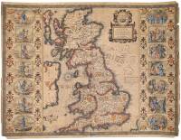 Britain as it was Devided in the Tyme of the Englishe-Saxons Especially during their Heptarchy