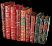 Group of eight finely bound works