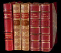 Three finely bound works