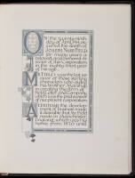 Illuminated manuscript in remembrance of Joseph Nash Field