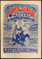 Human Be-In Pow-Wow Poster With Allen Ginsburg & Timothy Leary