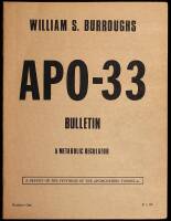 APO-33 Bulletin: A Metabolic Regulator - A Report on the Synthesis of the Apomorphine Formula. Number One