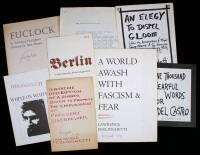 Lot of 21 Ferlinghetti published booklets, leaflets & broadsides