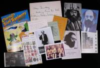 Lot of 26 Allen Ginsberg items, ephemera, etc.