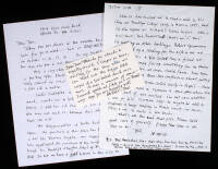 Collection of 6 letters and 3 postcards signed by Philip Whalen to noted publisher/editor Donald M. Allen