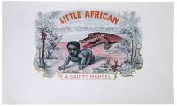 Little African Inner & Outer Cigar Box Label Set