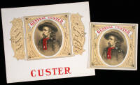 General Custer Inner & Out Cigar Box Label Set