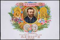 U.S. Grant Inner Cigar Box Label