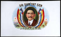 Dr. Sun Yat Sen Inner Cigar Box Label