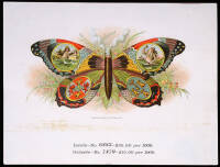 Untitled Butterfly Inner Cigar Box Label