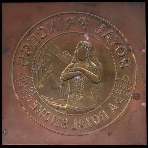 Royal Princess Tobacco Label Embossing Die