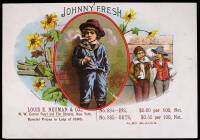 Johnny Fresh Inner Cigar Box Label