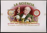 La Sciencia Inner Cigar Box Label