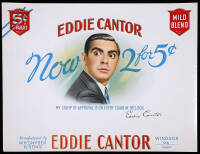 Eddie Cantor Inner Cigar Box Label