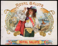 Royal Salute Inner Cigar Box Label