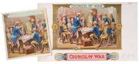 Council Of War Inner & Outer Cigar Box Label Set