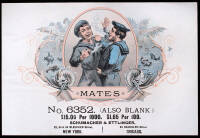 Mates Inner Cigar Box Label