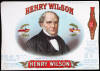 Henry Wilson Inner Cigar Box Label