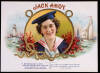 Jack Ahoy Inner Cigar Box Label