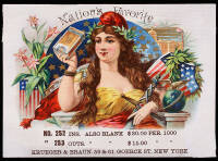 Nation's Favorite Inner Cigar Box Label