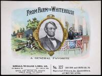 From Farm To Whitehouse Inner Cigar Box Label