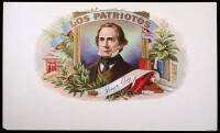 Los Patriotos Inner Cigar Box Label