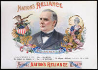 Nation's Reliance Inner Cigar Box Label