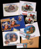 Lot of 13 Cowboy Related Inner & Outer Cigar Box Labels