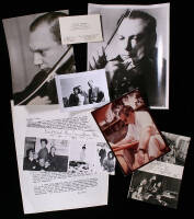 Archive of Isaac Stern Letters, Photographs and Ephemera