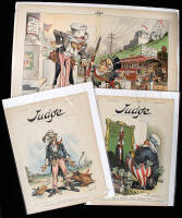 Lot of 11 Judge Magazines With Cartoon Art