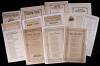 Collection of Approximately 100 Civil War Era Ballad Sheets - 4