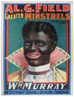 Al. G. Field Minstrels Advertising Poster With Billy Murray