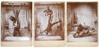 Set of 5 Blackface Minstrel Performers Imperial Cabinet Cards
