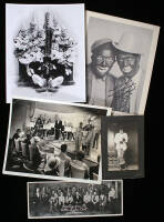 Lot of Approximately 29 Minstrel Show Blackface Photographs