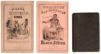 Lot of 3 Mid-19th Century Minstrel Songsters