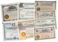 Lot of 12 Bullfrog Nevada Mining Stock Certificates