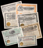 Lot of 18 California Mining, Oil & Chemical Stock Certificates