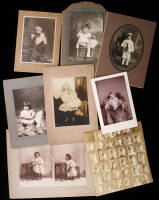 Lot of 8 Turn-of-the-century Photographs of Children