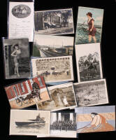 Lot of Approximately 105 Real Photo & Picture Postcards