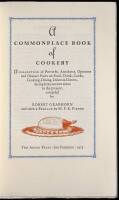 A Commonplace Book of Cookery