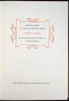 Bibliography of the Grabhorn Press, 1915-1956 & The Grabhorn Press: A Biography