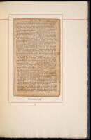 An Original Leaf from the Bible of the Revolution