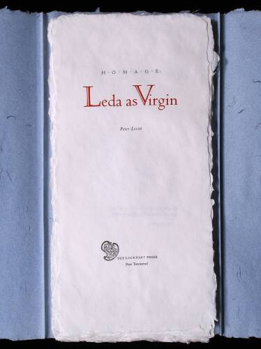 Homage: Leda as Virgin