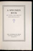 A Specimen Book of Types, Ornaments and Miscellany