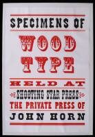 Specimens of Wood Type Held at Shooting Star Press