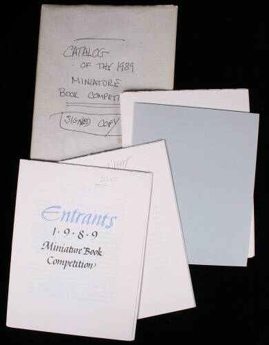 Catalog of the 1989 Miniature Book Competition