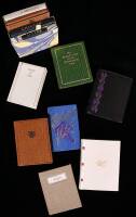 Lot of nine miniature books published by Anne & David Bromer