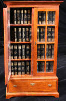 Set of 45 miniature volumes of Sherlock Holmes novels and stories