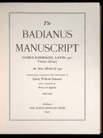 The Badianus Manuscript (Codex Barberini, Latin 241) Vatican Library. An Aztec Herbal of 1552